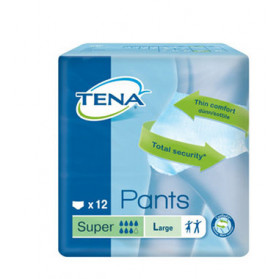 Pannolone Pull Up Tena Pants Super Taglia Large 12 Pezzi