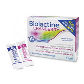 Biolactine Cranberry 10 + 10 Bustine