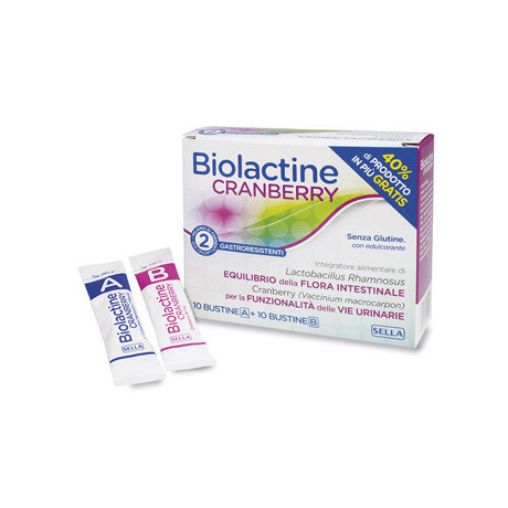 Biolactine Cranberry 10 + 10 Bustine