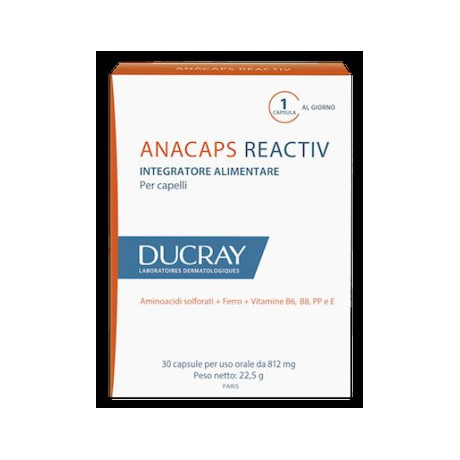 Anacaps Reactiv Ducray 30 Capsule 2017