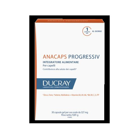 Anacaps Progressiv Ducray 30 Capsule 2017