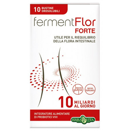 Fermentflor Forte 10 Bustine Orosolubili 3,5 g