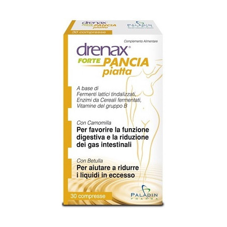 Drenax Forte Pancia Piatta 30 Compresse