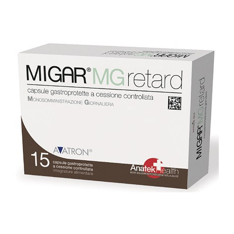 Migar mg Retard 15 Capsule