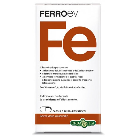 Ferro Endovenosa 60 Capsule 500 mg