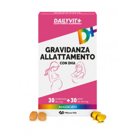 Massigen Dailyvit Gravidanza Allattamento 30prl+30 Compresse