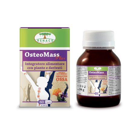 Osteomass Plus 60 Capsule Flacone 24 g