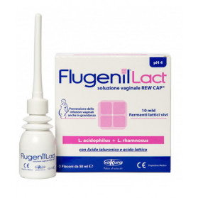 Flugenil Lact Soluzione Vaginale Interna A Base Di Fermenti Lattici 3 Flaconi Da 50 ml + 3 Applicatori Monouso