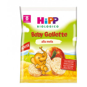 Hipp Biologico Gallette Di Riso Mela 30 g