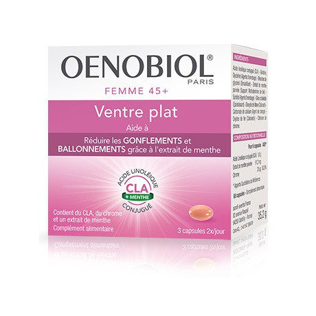 Oenobiol Ventre Plat Femme 45+ 60 Capsule