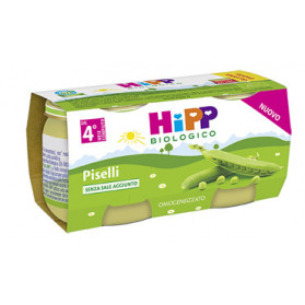 Hipp Omog Piselli 80g 2pz