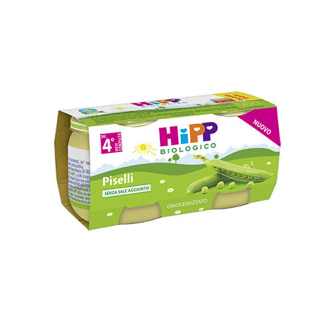 Hipp Omog Piselli 80g 2pz