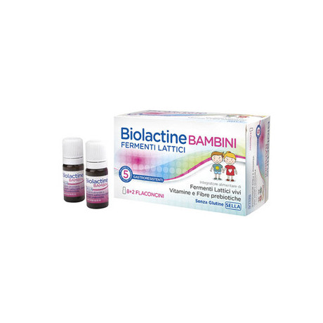 Biolactine Bambini 10 Flaconcini 8 ml