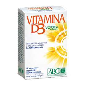 Vitamina D3 Veggy 60 Compresse Orosolubile