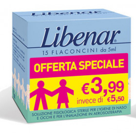 Libenar 15 Flaconcini Soluzione Isotonica 5 ml Taglio Prezzo