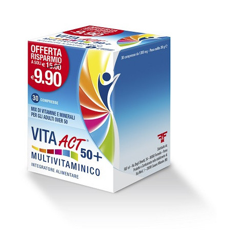 Vita Act 50+ Multivit 30 Compresse