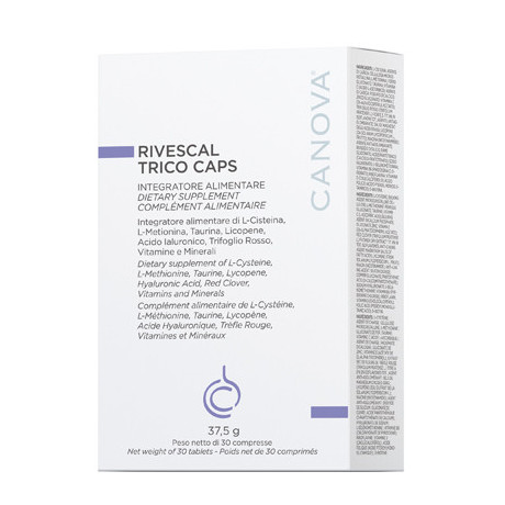 Canova Rivescal Trico Capsule 30 Compresse Nuova Confezione