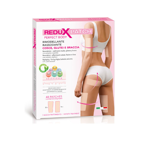 Redux Patch Perfect Body Cosce Glutei Braccia 48 Patch