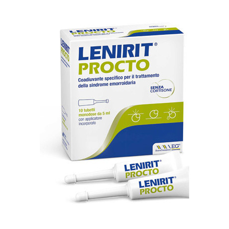 Lenirit Procto Crema Monodose 10 X 5 ml