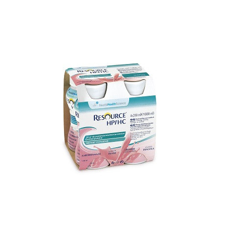 Resource Hp/hc Fragola 4 Bottiglie 200 ml