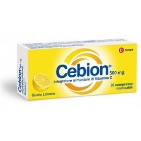 Cebion Masticabile Limone Vit C 20 Compresse