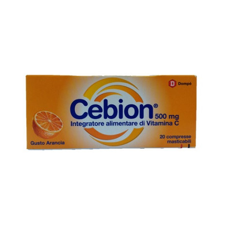 Cebion Masticabile Aran Vit C 20 Compresse