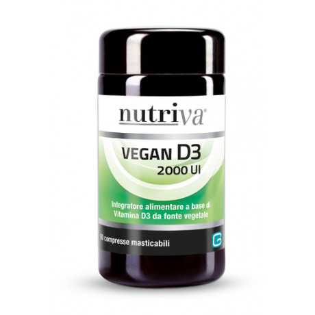 Nutriva Vegan D3 60 Compresse 2000UI