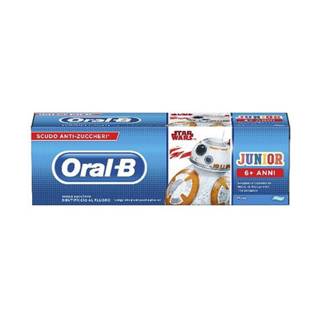 Oralb Dentifricio Junior Star Wars 6-12 Anni 75 ml