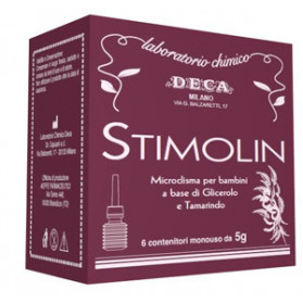 Stimolin 6 Microclismi Monouso 5 g Per Bambini A Base Di Glicerolo E Tamarindo