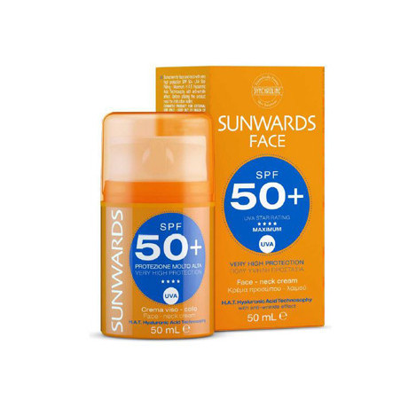 Sunwards Face Cream Spf 50+ 50 ml