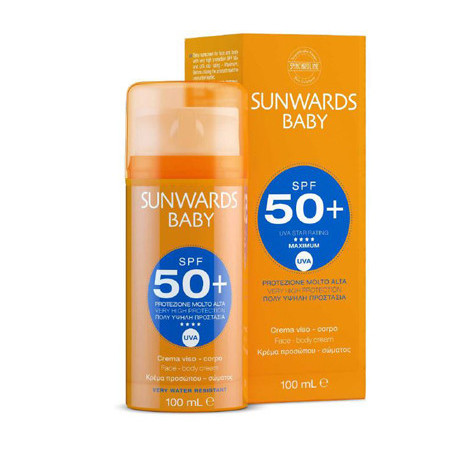 Sunwards Baby Face E Body Cream Spf 50+ 100 ml
