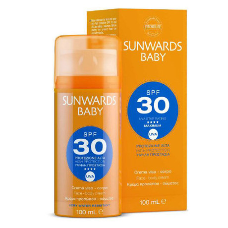 Sunwards Baby Face E Body Cream Spf 30 100 ml