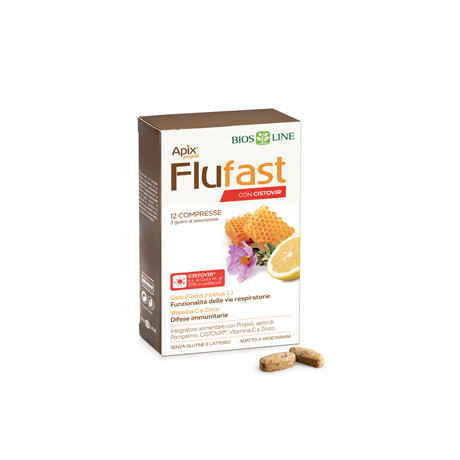 Flu Fast Apix C/cistovir 12 Compresse