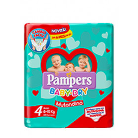 Pampers Bd Mut Sm Tg4 Mx Sp 16