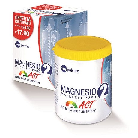 Magnesio 2 Act mg Puro 300g