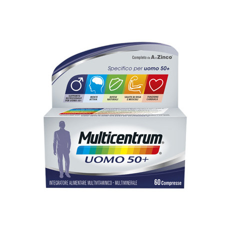 Multicentrum Uomo 50+ 60 Compresse