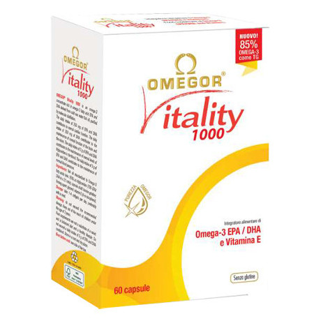 Omegor Vitality 1000 60 Capsule Molli