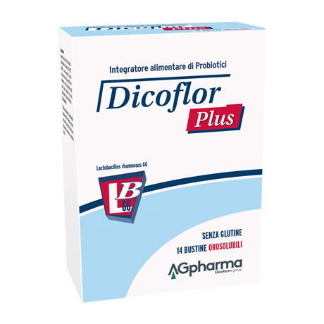 Dicoflor Plus 14 Bustine Orosolubili Da 1 g Neutro