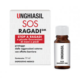 Unghiasil Sos Ragadi Flacone 10 ml Con Pennellino E 9 Cerotti Copriverruca