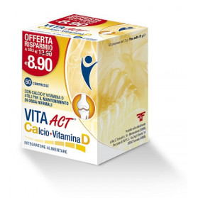 Vita Act Calcio + Vitamina D 60 Compresse