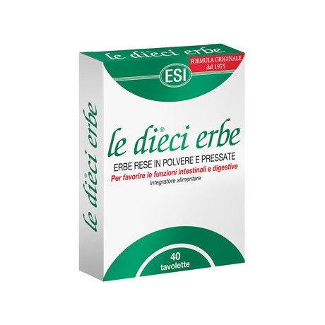 Le Dieci Erbe 40 Tavolette