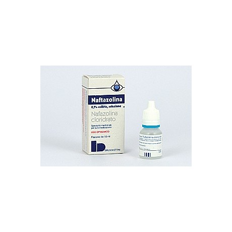 Naftazolina Collirio Flaconcino 10ml 0,1%