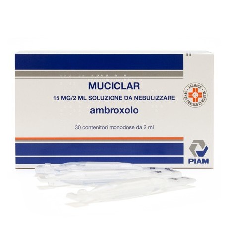 Muciclar Nebulizzazione 30 Flaconcino 15mg 2ml