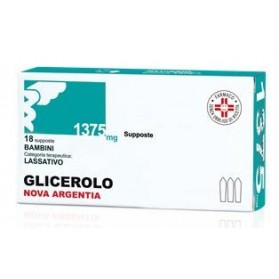 Glicerolo Bambini 18 Supposte 1375mg