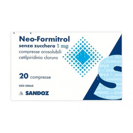 Neoformitrol 20 Compresse Orosolubile Senza Zucchero