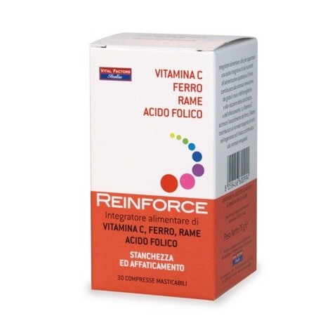 Reinforce Ferro + Vitamina C + Rame + Acido Folico