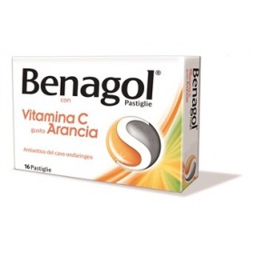 Benagol Vit C 16 Pastiglie Arancia