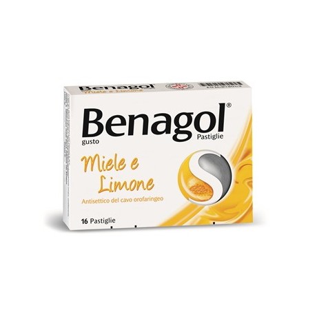 Benagol 16 Pastiglie Miele Limone
