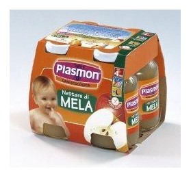 Plasmon Nettare Di Mela 125 ml X 4 Pezzi