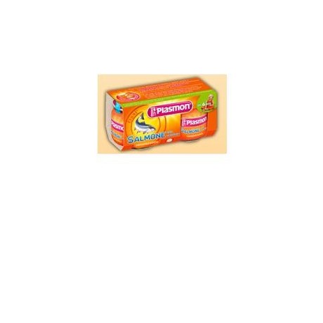 Plasmon Omogeneizzato Salmone Verdure 80 g X 2 Pezzi